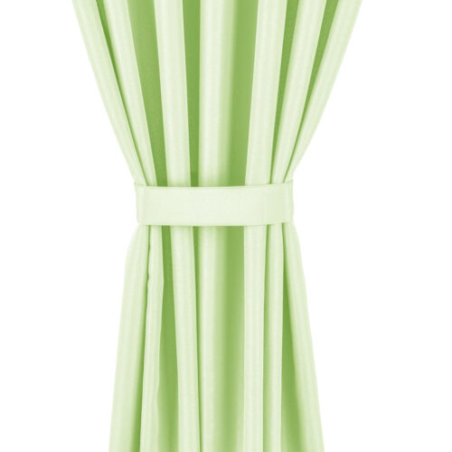 01a Waterdicht Tuingordijn met Plooien - Lime (200cm hoog)