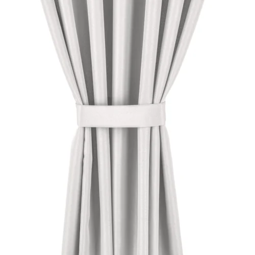 01a Waterdicht Tuingordijn met Lussen - Lichtgrijs (250cm hoog)