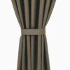 Waterdicht Tuingordijn met Afneembare Lussen - Khaki (190cm hoog)
