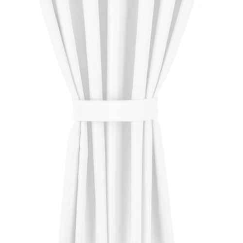 10a Waterdicht Tuingordijn met Lussen – Wit (190cm hoog)