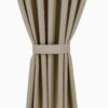 Waterdicht Tuingordijn met Lussen - Beige (250cm hoog)