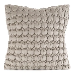 Velvet Bubbly Kussensloop - Beige