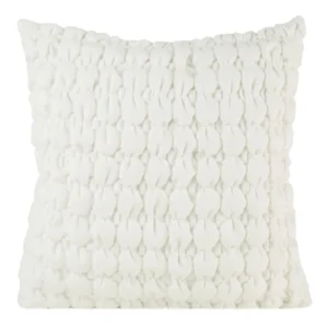 Velvet Bubbly Kussensloop - Wit