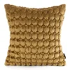 Velvet Bubbly Kussensloop - Mosterd