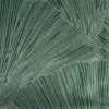 Fluwelen Tafelloper met Bloemen - Groen