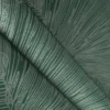 Fluwelen Tafelloper met Bloemen - Groen