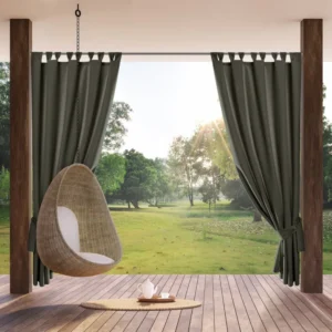 Waterdicht Buitengordijn - Antraciet (220cm hoog)