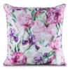 Waterdichte Tuinkussenhoes - Roze & Paarse Bloemen