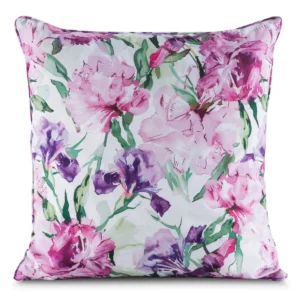 Waterdichte Tuinkussenhoes - Roze & Paarse Bloemen