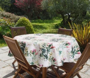 Waterdicht Tafelkleed Rond - Tropisch (150cm)