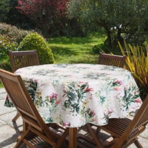 Waterdicht Tafelkleed Rond - Tropisch (150cm)