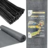 Siatka cieniująca maskująca na ogrodzenie 1,5x50m 140g/m SIAA-02