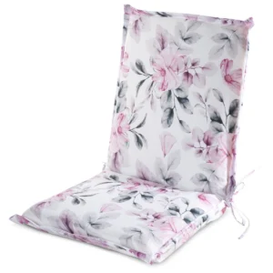 Waterdicht Tuinkussen - Wit, Roze & Grijs (45x90)