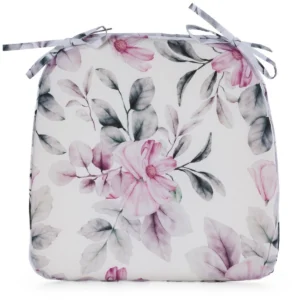 Waterdicht Tuinkussen - Wit, Roze & Grijs (40x38)