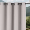 Waterdicht Buitengordijn met Ringen - Beige (200cm hoog)