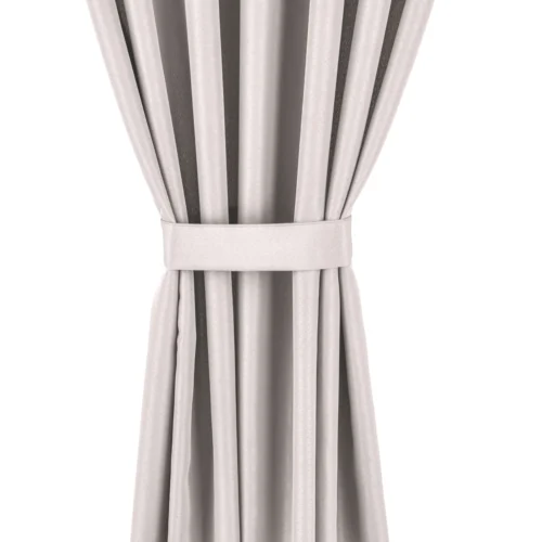 ZMOC-01c Waterdicht Buitengordijn met Ringen - Beige (200cm hoog)