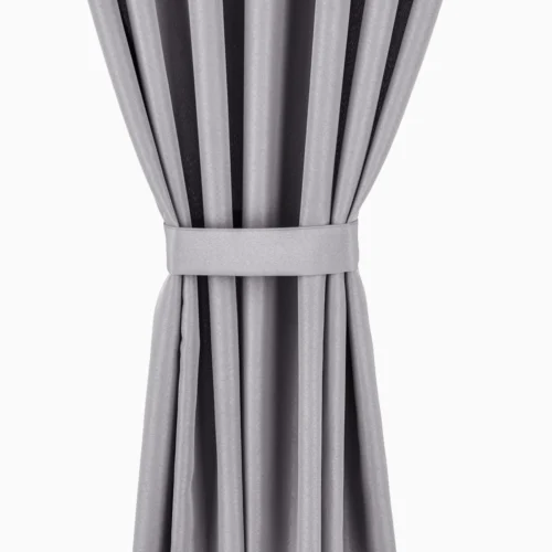ZMOC-04c Waterdicht Buitengordijn met Ringen - Grijs (200cm hoog)