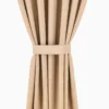 Waterdicht Buitengordijn met Ringen - Camel (200cm hoog)