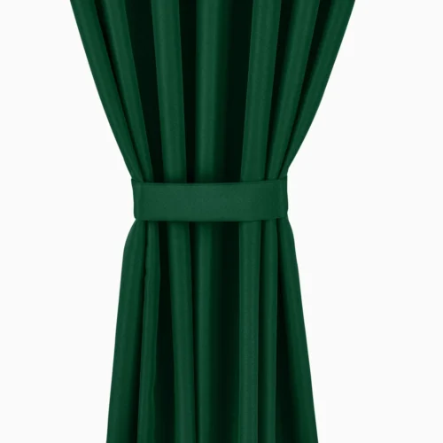 ZMOC-08c Waterdicht Buitengordijn met Ringen - Donkergroen (200cm hoog)