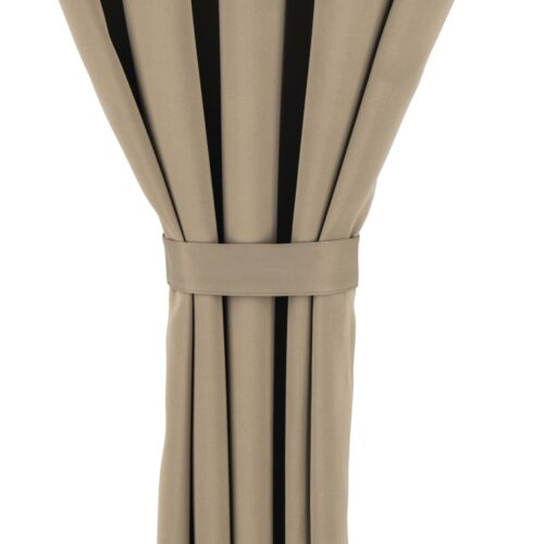 ZMOD-03c Waterdicht Tuingordijn met Tunnel - Tan (200cm hoog)