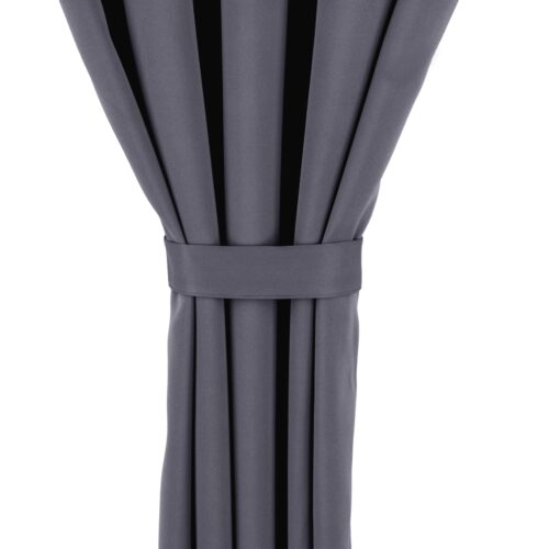 ZMOD-05c Waterdicht Tuingordijn met Tunnel - Grijs (200cm hoog)