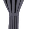 Waterdicht Tuingordijn met Lussen – Grijs (200cm hoog)