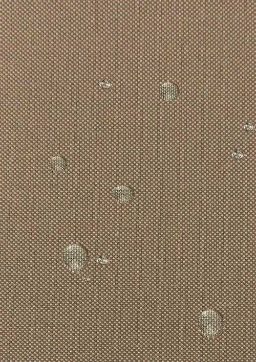 ZMOG-04a Waterdicht Tuingordijn met Lussen - Taupe (250cm hoog)