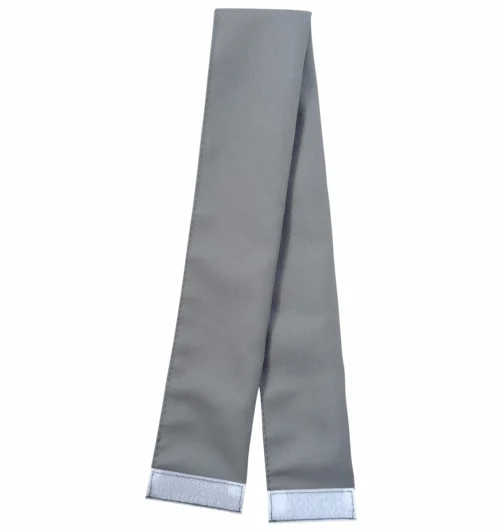ZMOH-05e Waterdicht Tuingordijn met Lussen - Grijs (250cm hoog)