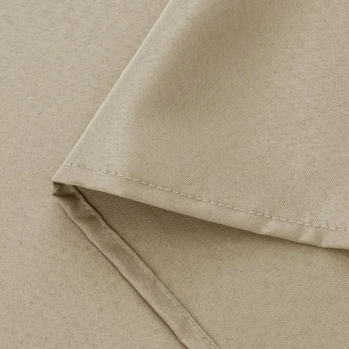 ZMOK-03b Waterdicht Tuingordijn met Afneembare Lussen - Beige (190cm hoog)