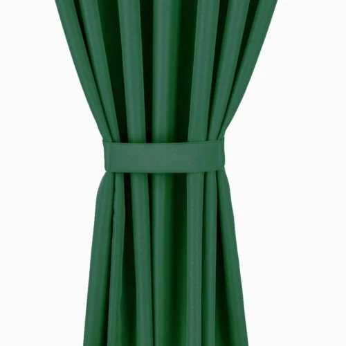 ZMOK-08a Waterdicht Tuingordijn met Afneembare Lussen - Groen (190cm hoog)