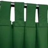 Waterdicht Tuingordijn met Afneembare Lussen - Groen (190cm hoog)