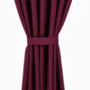 Waterdicht Tuingordijn met Afneembare Lussen - Bordeaux (190cm hoog)