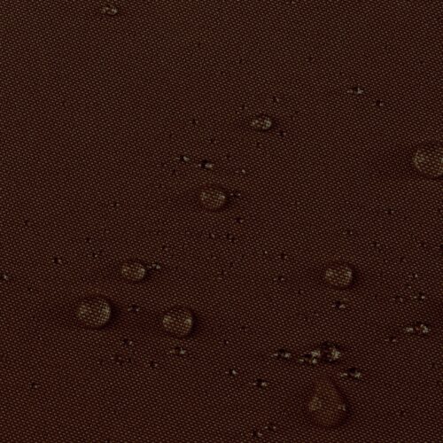 ZMOT-09a Waterdicht Tuingordijn met Plooien - Bruin (200cm hoog)