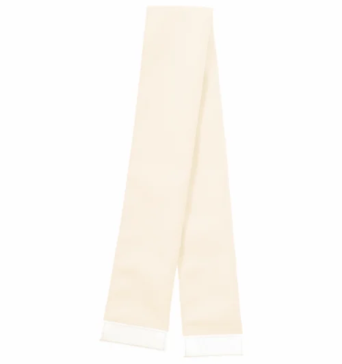 ZMOT-14d Waterdicht Tuingordijn met Plooien - Crème (190cm hoog)