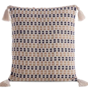 Boho kussensloop gehaakt met franjes JJQ-02