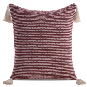 Boho kussensloop met decoratieve franjes JJQ-08