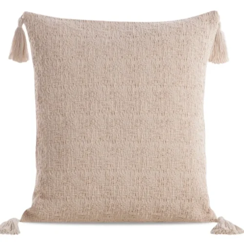 Boho kussensloop met decoratieve franjes JJQ-11