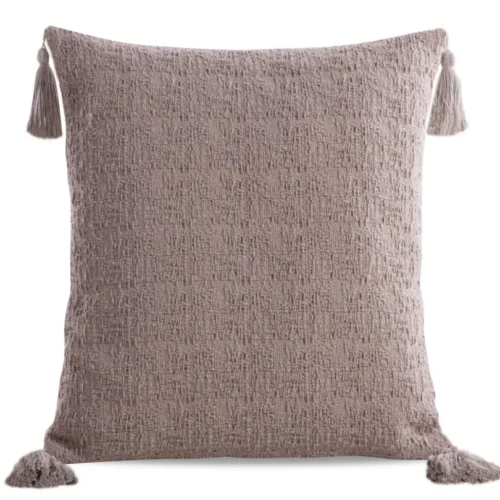 Boho kussensloop met decoratieve franjes JJQ-12